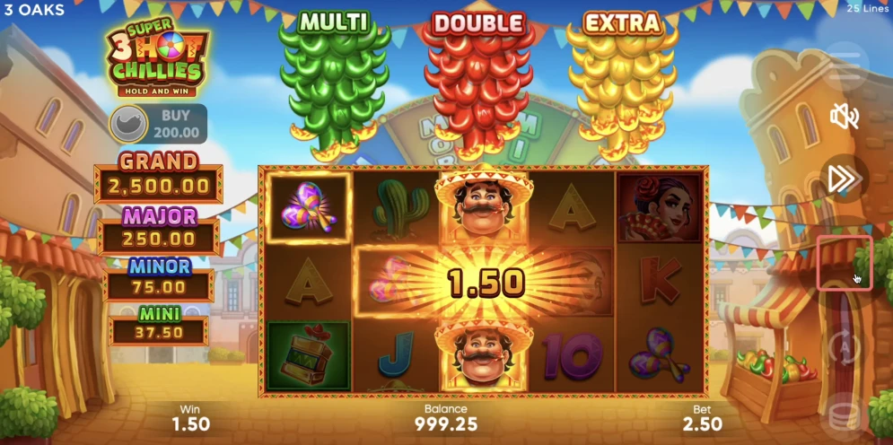 3 Super Hot Chillies Slot