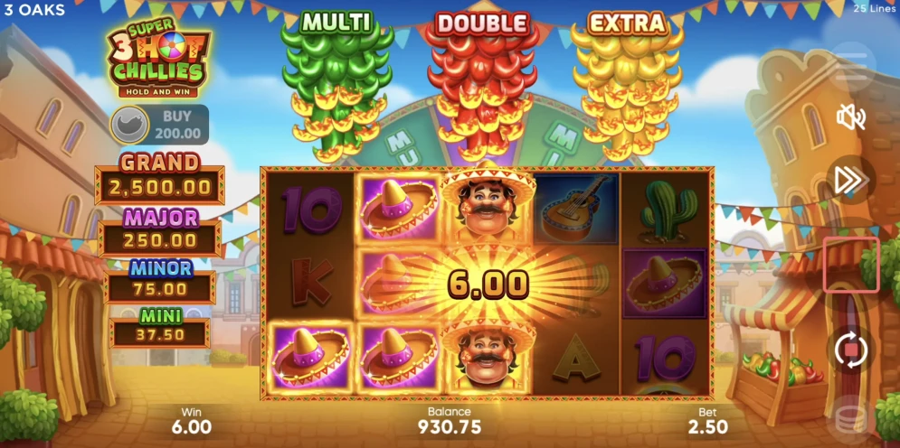 3 Super Hot Chillies Slot