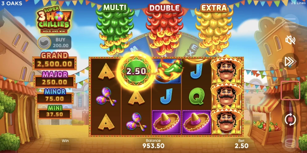 3 Super Hot Chillies demo